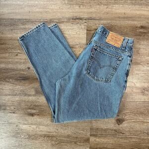 Vintage Levi's 550 Jeans Women Size 16 Relaxed Fit Denim 90's High Waist